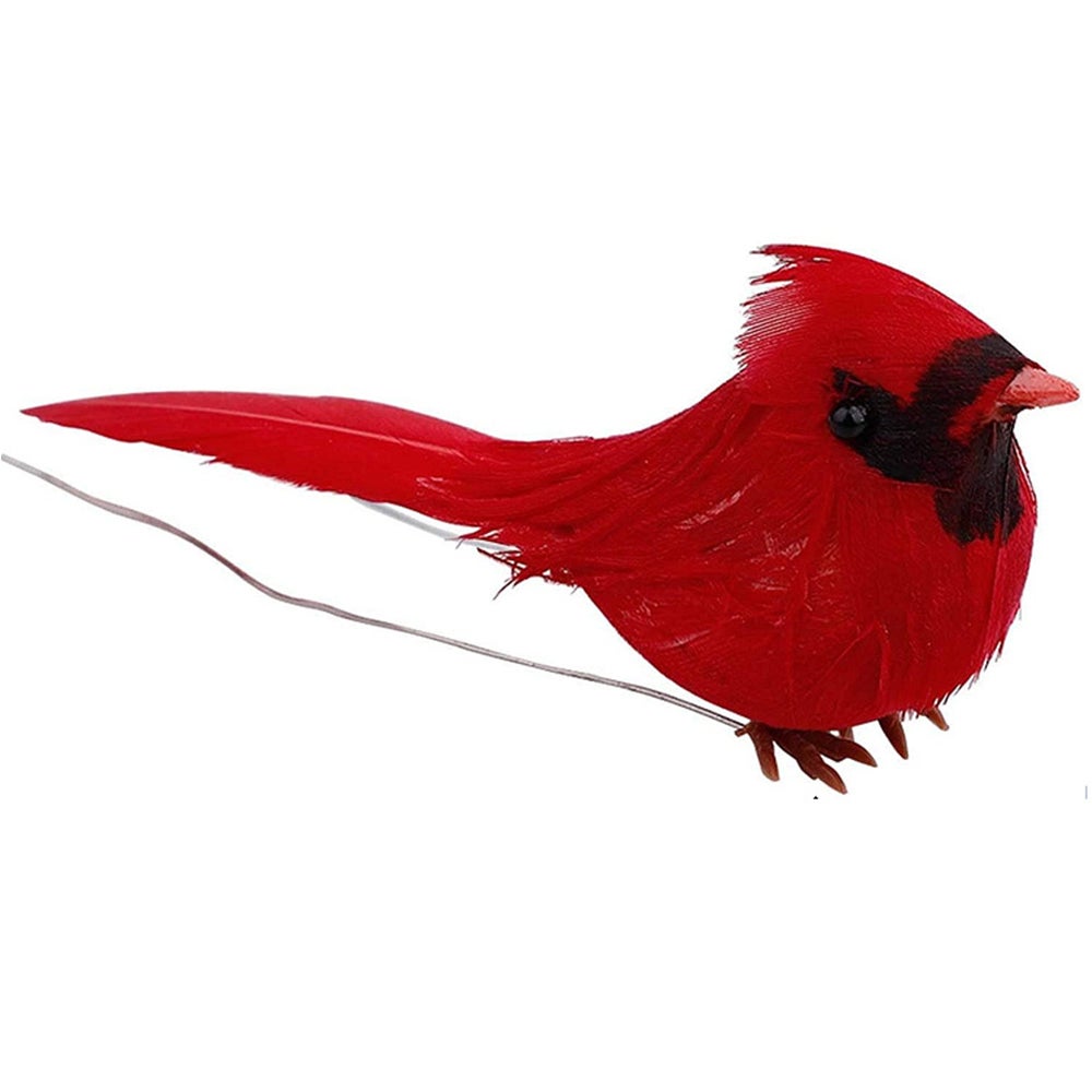 Christmas Cardinal Birds Artificial Decoration Pendant