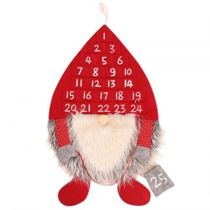 Christmas Forester Man Calendar Home Decoration Red