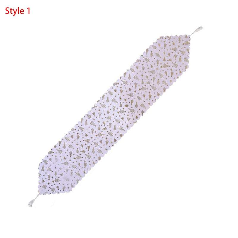 Tablecloths Trees Or Stars Christmas Runner Home Decor