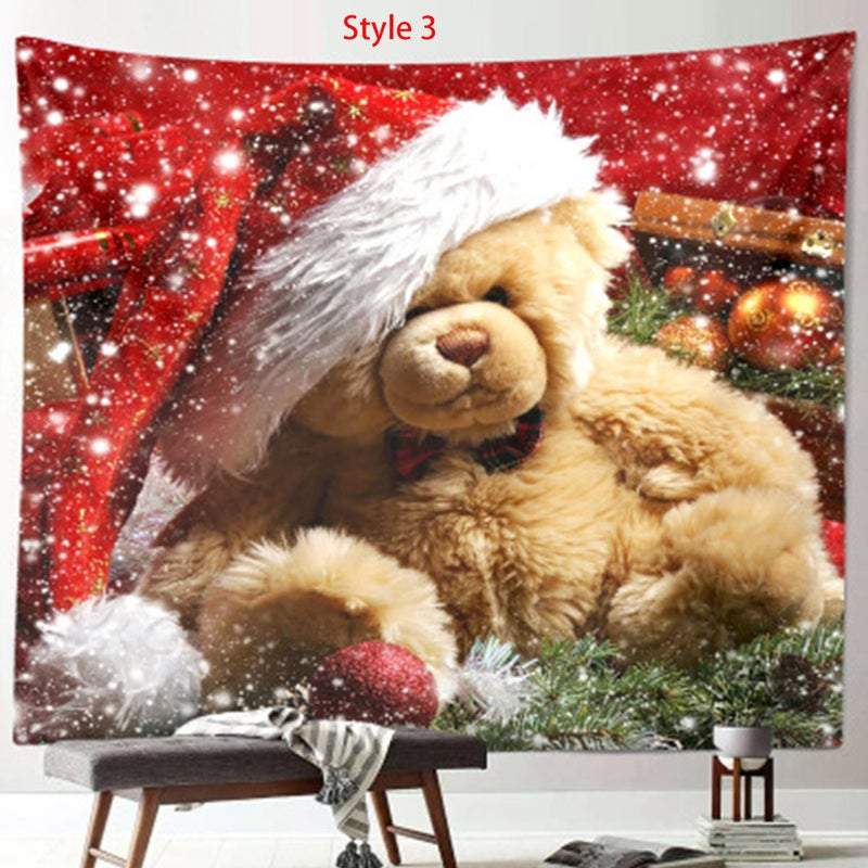 Wall Hangings Tapestries Christmas Tapestry Party Decoration Festive