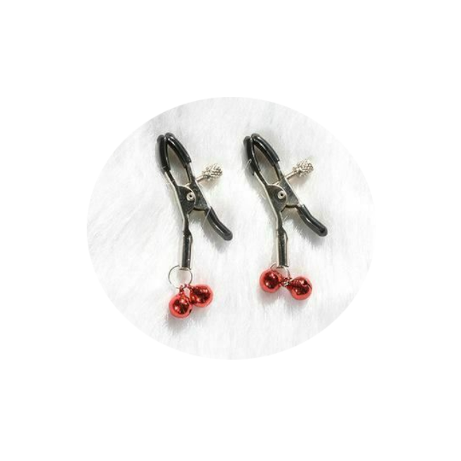 Christmas Bells Nipple Clamps Breast Clips Bdsm Bondage Restraints