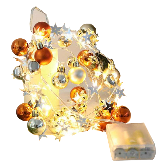 Christmas Decorations 2M 20 Led String Light Battery Powered Fairy Lights