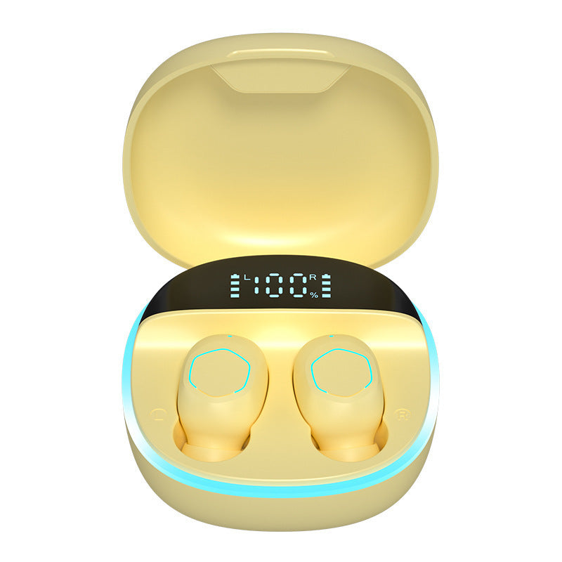 Bluetooth Headset Large Screen Led Digital Display Tws Wireless Earphone Bt 5.2