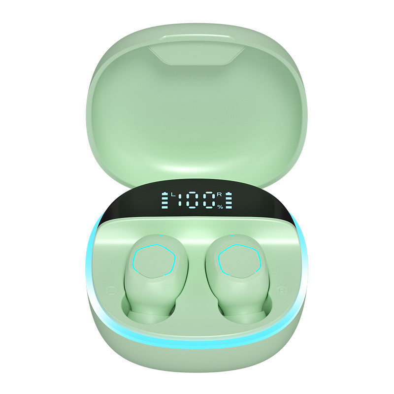 Bluetooth Headset Large Screen Led Digital Display Tws Wireless Earphone Bt 5.2