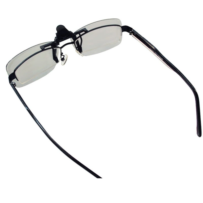 Cl01 Clip On Passive 3D Glasses Circular Polarized Lenses For Tv Real Cinemas Sony