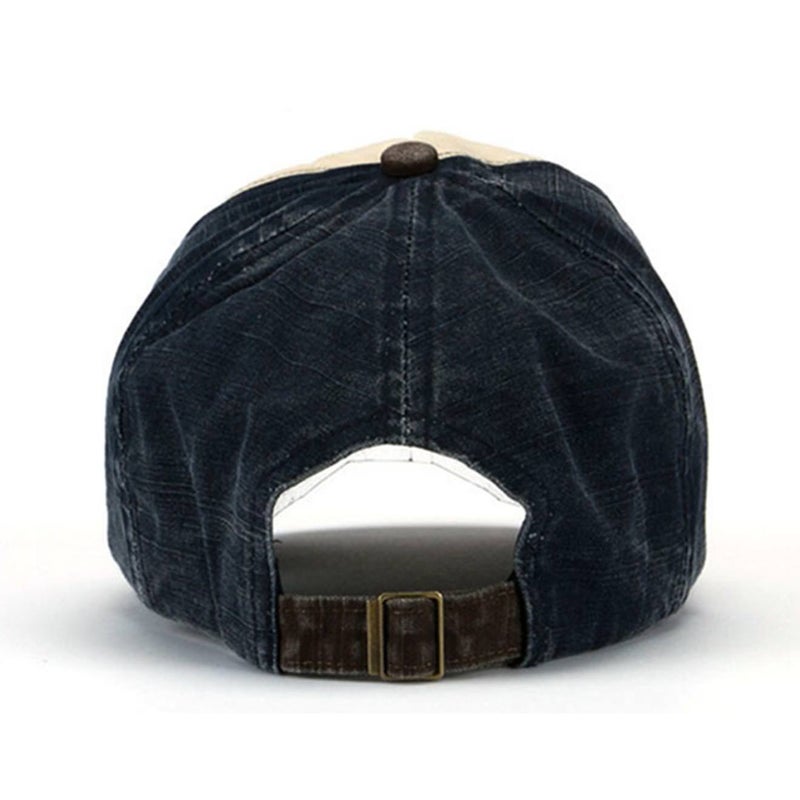 Classic Patchwork Baseball Cap Hat Cotton Strapback