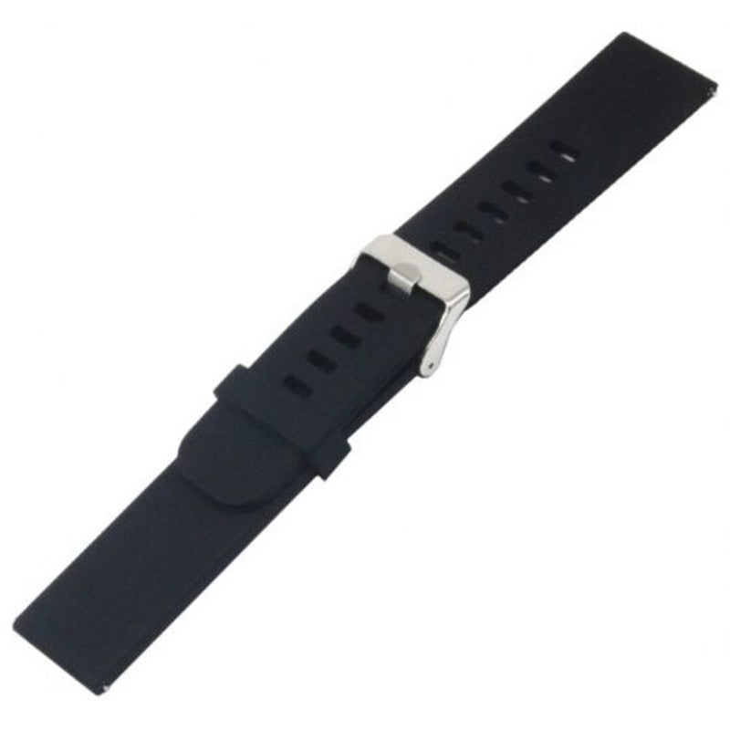 Classic Watch Replacement Soft Silicone Bands Strap For Amazfit Black