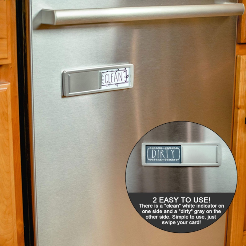 1 Sets of Hod Health & Home 1 Sets Of Clean Dirty Indicator Sign Dishwasher Mag - Net