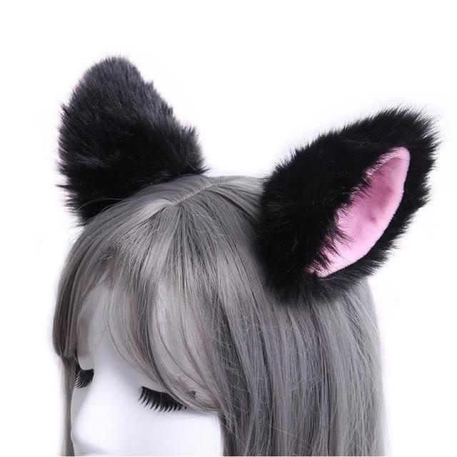 Clip In Neko Ears Pet Play Ddlg Kitten Cosplay