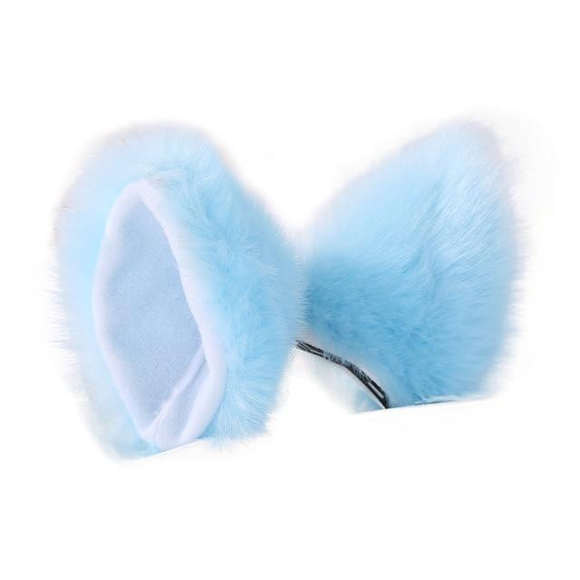 Clip In Neko Ears Pet Play Ddlg Kitten Cosplay