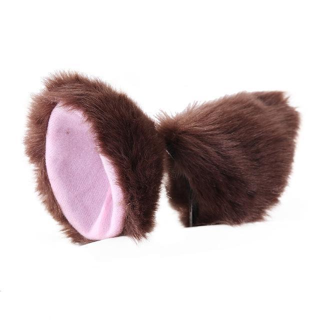 Clip In Neko Ears Pet Play Ddlg Kitten Cosplay