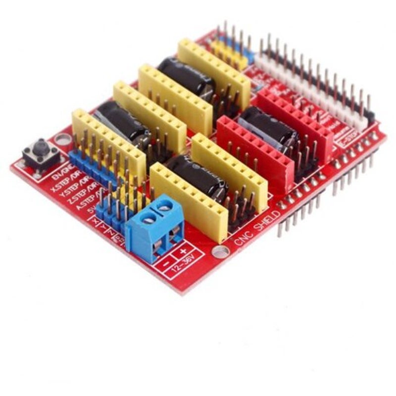Cnc Shield V3 A4988 Stepper Driver For Ramps 1.4 Reprap 3D Printer Red