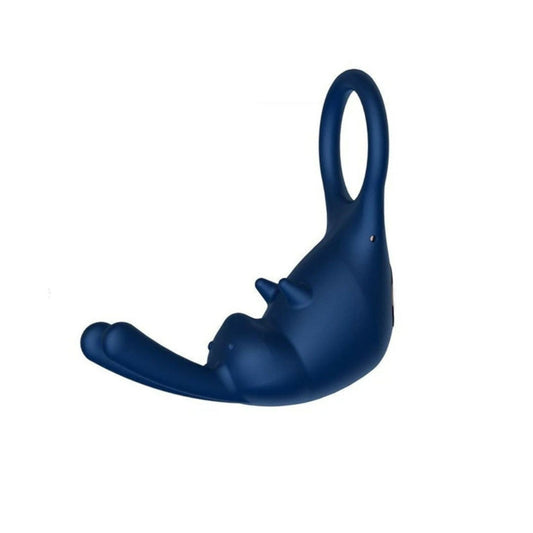 Cock Rabbit Vibrator Penis Ring Vibrations Clitoral Testicles Stimulation