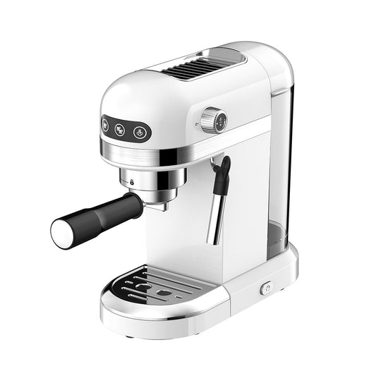 Spector Coffee Maker Machine Espresso Milk White