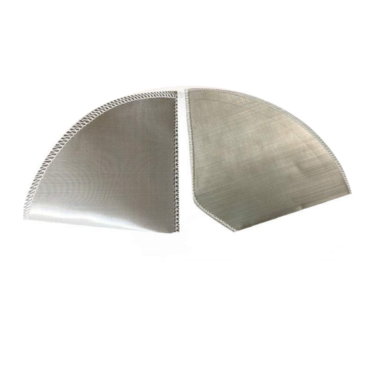Coffee Filters Reusable Stainless Steel Maker Cone Shaped Trapezoid