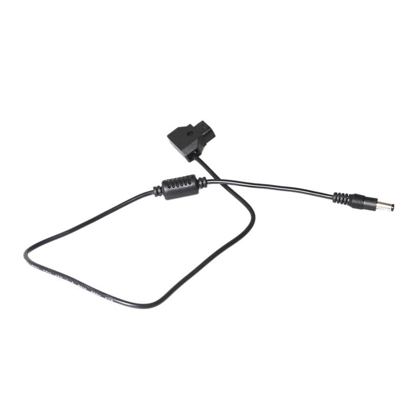 Coiled D Tap 2Pin Male To Dc 5.52.5Mm Adapter Cable For V Mount Anton Battery Dslr Rig Power Supply