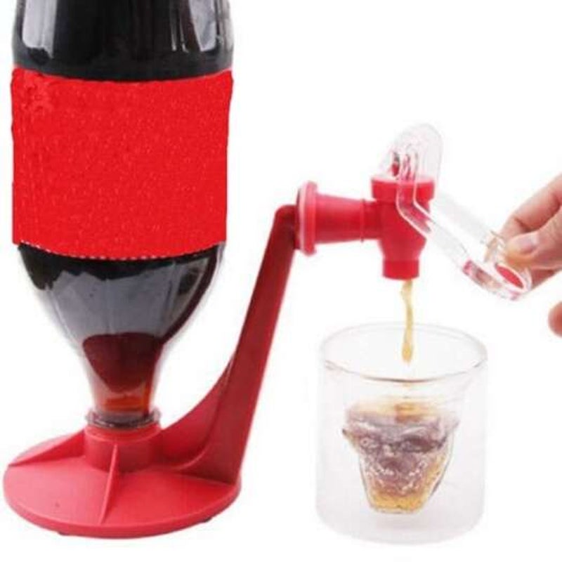 Coke Upside Down Drinking Water Dispense Machine For Gadget Novelty Saver Dispenser Bottle