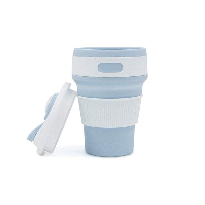 Mugs Coffee Cups Collapsible Silicone With Lid
