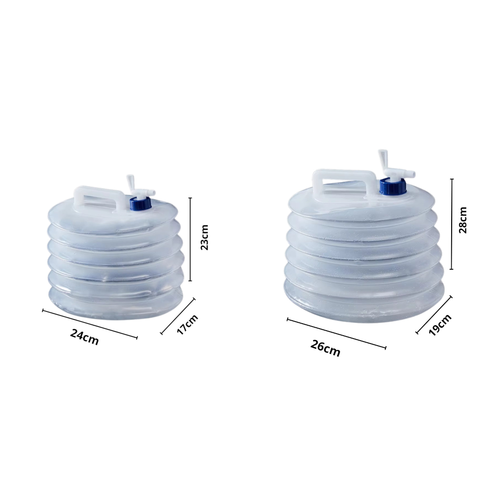 Collapsible Foldable Water Container 10L 15L For Camping