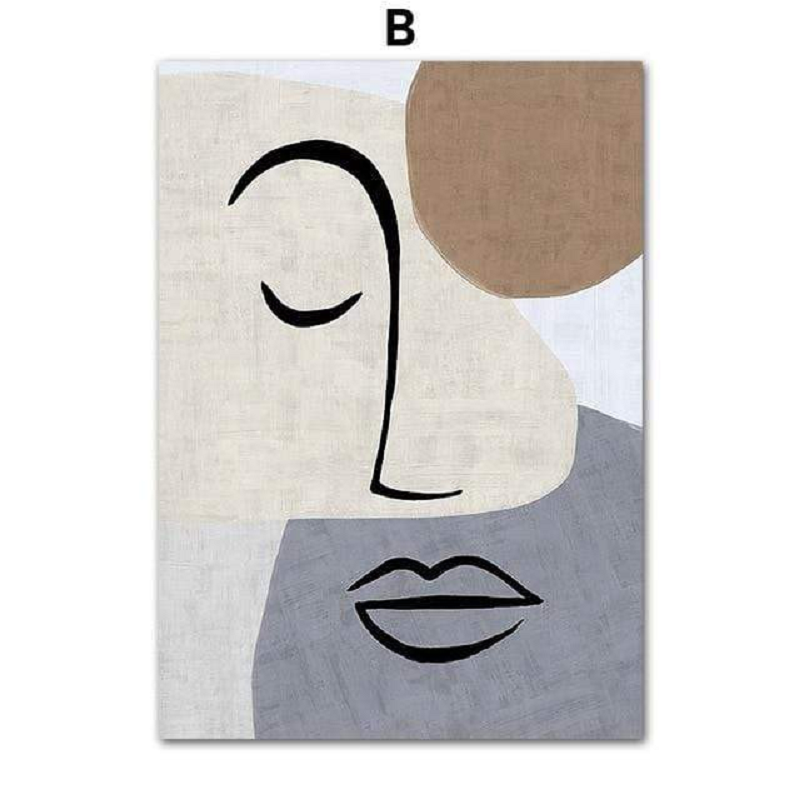 Colour Block Canvas Unique Modern Art Prints Wall Decor