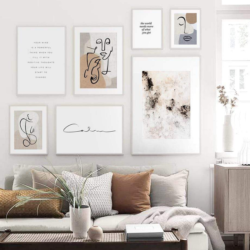 Colour Block Canvas Unique Modern Art Prints Wall Decor
