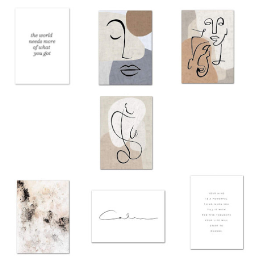 Colour Block Canvas Unique Modern Art Prints Wall Decor