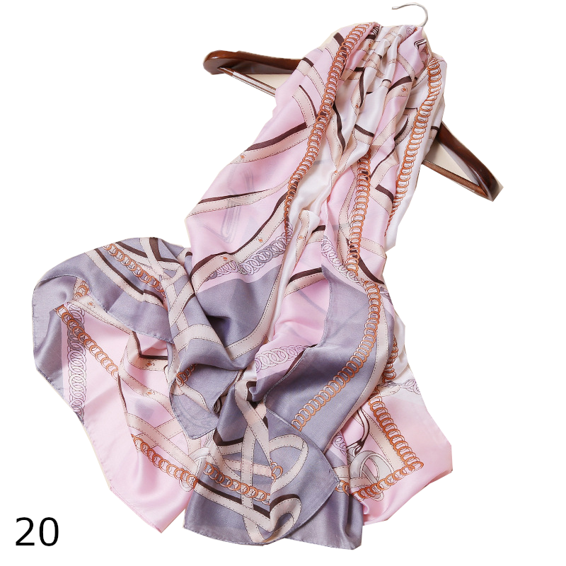 Colourful Shawl Travel Silk Scarf Women's Accessories
