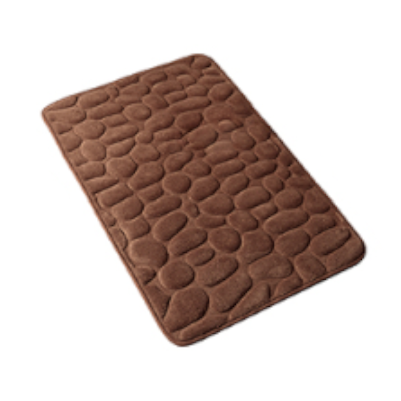 Comfortable Stone Design Rebound Memory Foam Bath Mat