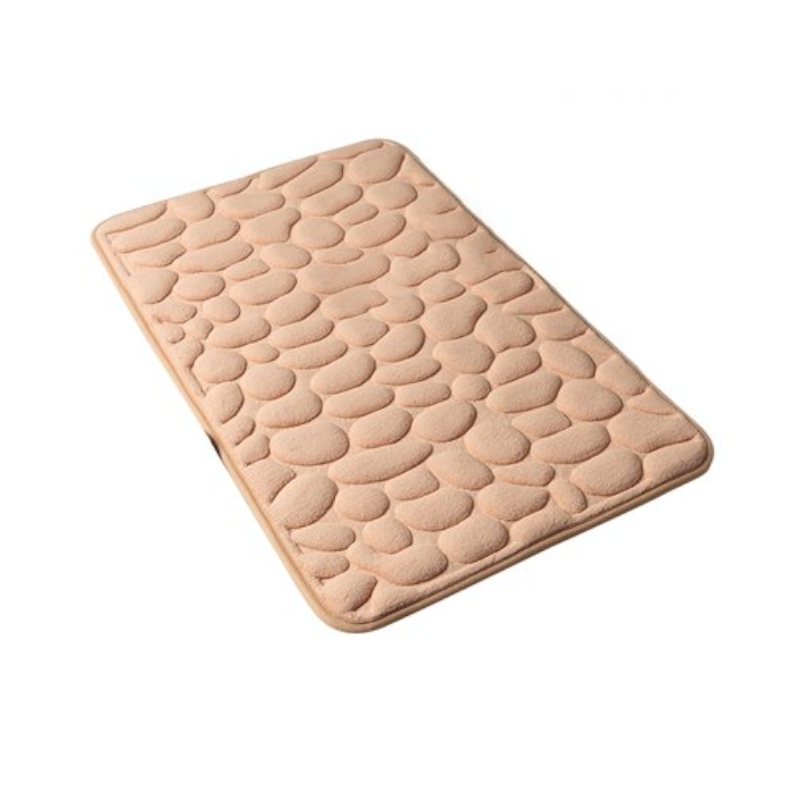 Comfortable Stone Design Rebound Memory Foam Bath Mat