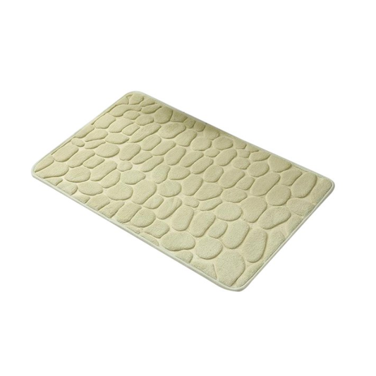 Comfortable Stone Design Rebound Memory Foam Bath Mat