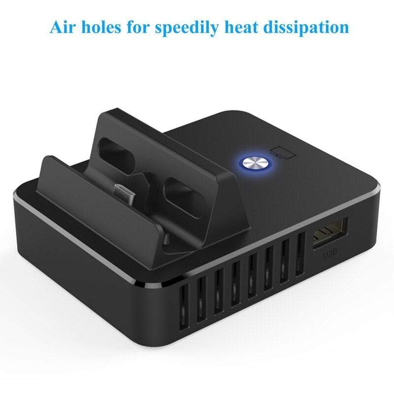 Compatible For Nintendo Switch Dock Base Tv Hdmi Charging Cooling Portable Bracket