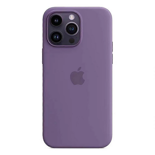 Compatible With Iphone 14 Pro Case Magsafe Liquid Silicone Phone [Induction Popover] Perfect Purple_Tfrf