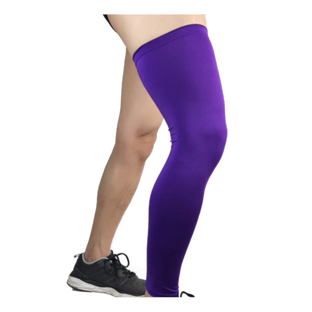 Compression Knee Calf Sleeves Anti-Slip Leg Guard Support