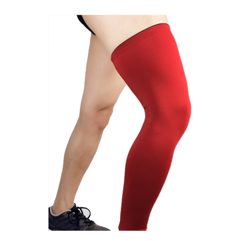 Compression Knee Calf Sleeves Anti-Slip Leg Guard Support
