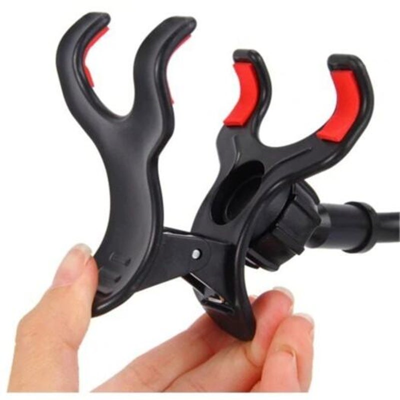 Cool Long Arm Car Windscreen Cellphone Holder Black