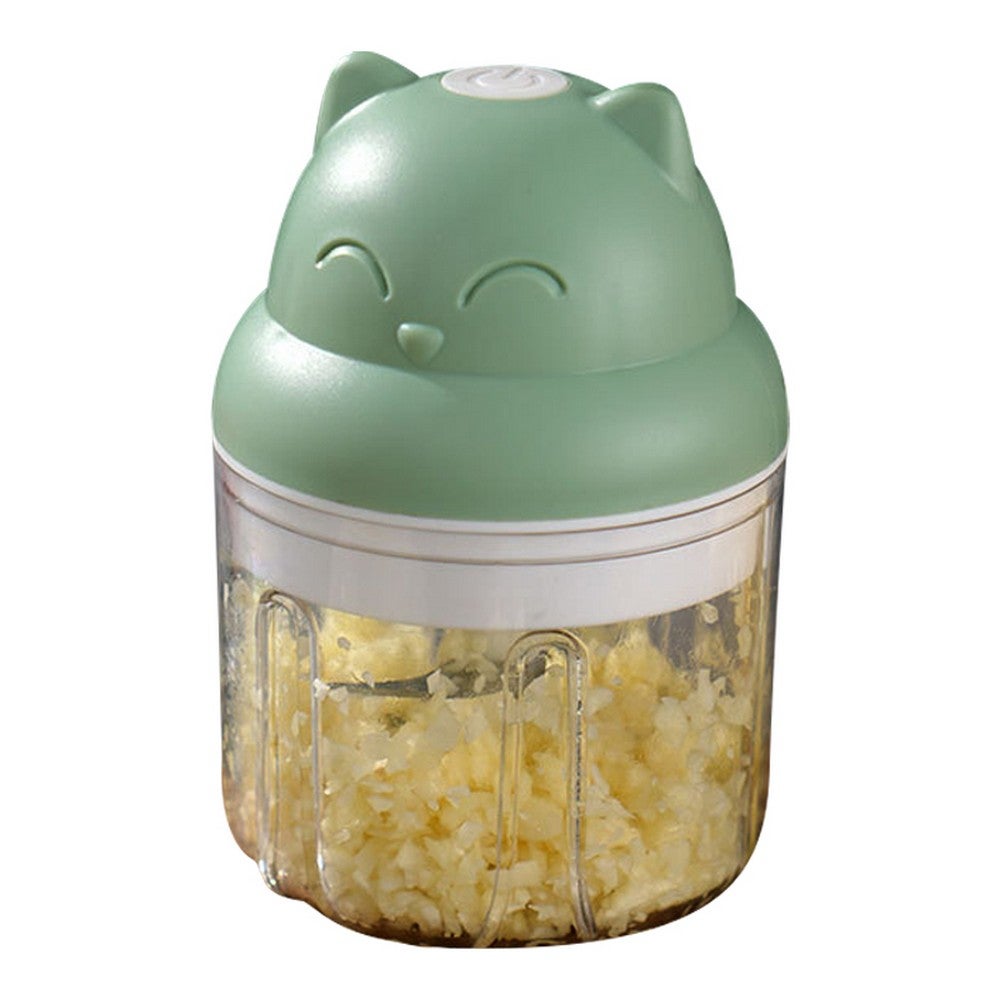 Cordless Electric Mini Garlic Chopper Kitchen Food Blender Processor Ginger Chili