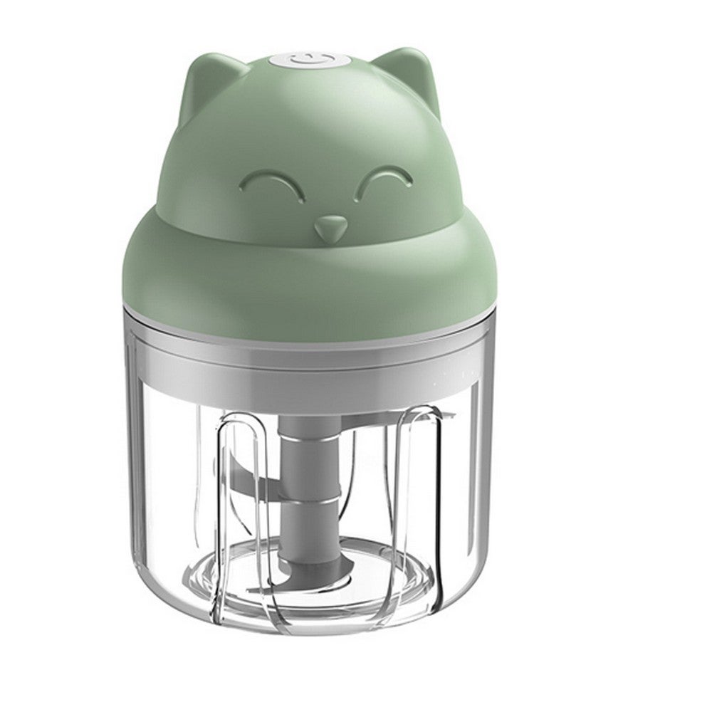 Cordless Electric Mini Garlic Chopper Kitchen Food Blender Processor Ginger Chili
