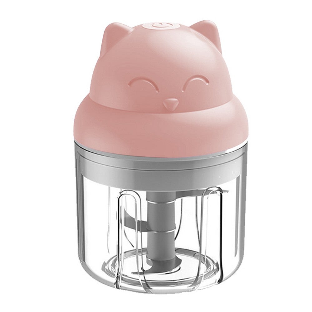 Cordless Electric Mini Garlic Chopper Kitchen Food Blender Processor Ginger Chili