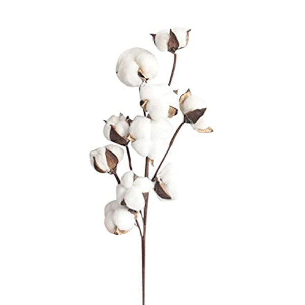Cotton Branch Artificial Flowers Decor