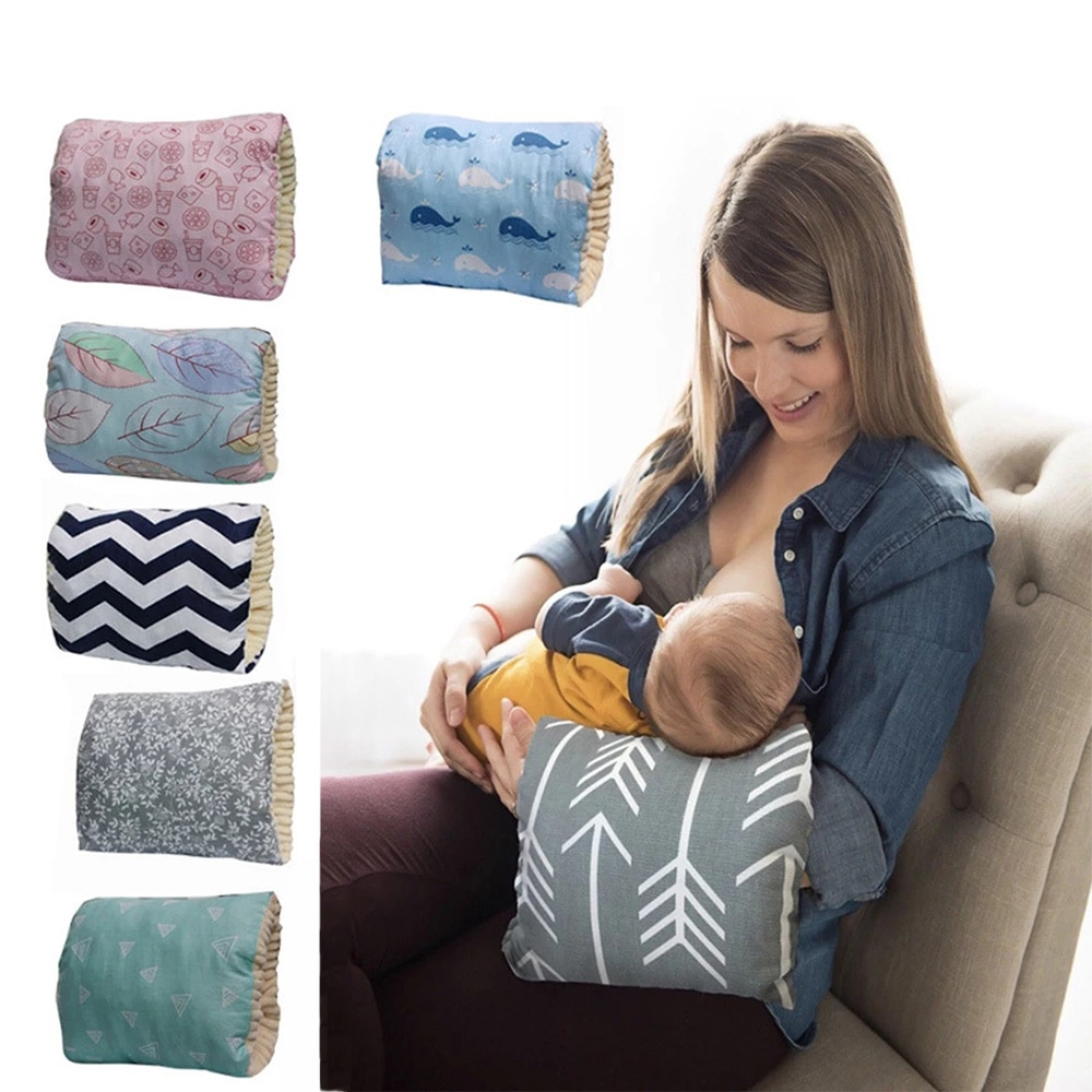 Cotton Nursing Arm Support Pillow Breastfeeding Little One Cushion
