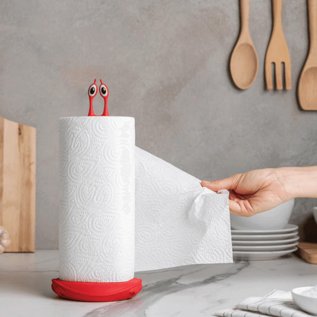 Crab N' Roll Paper Towel Holder Kitchen Decor