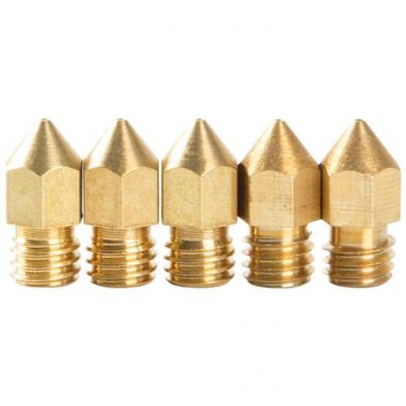 Creality 3D Printer Nozzle 5Pcs Sun Yellow 0.4Mm