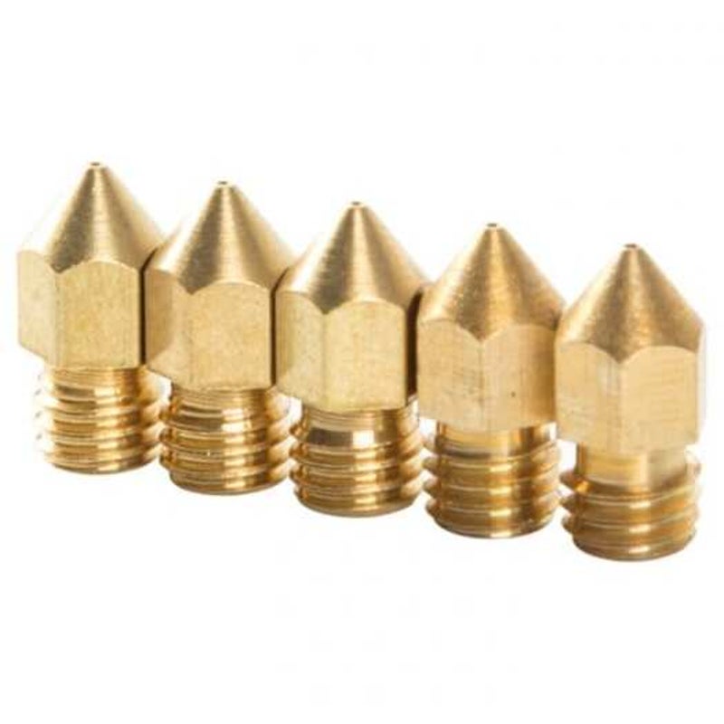 Creality 3D Printer Nozzle 5Pcs Sun Yellow 0.4Mm