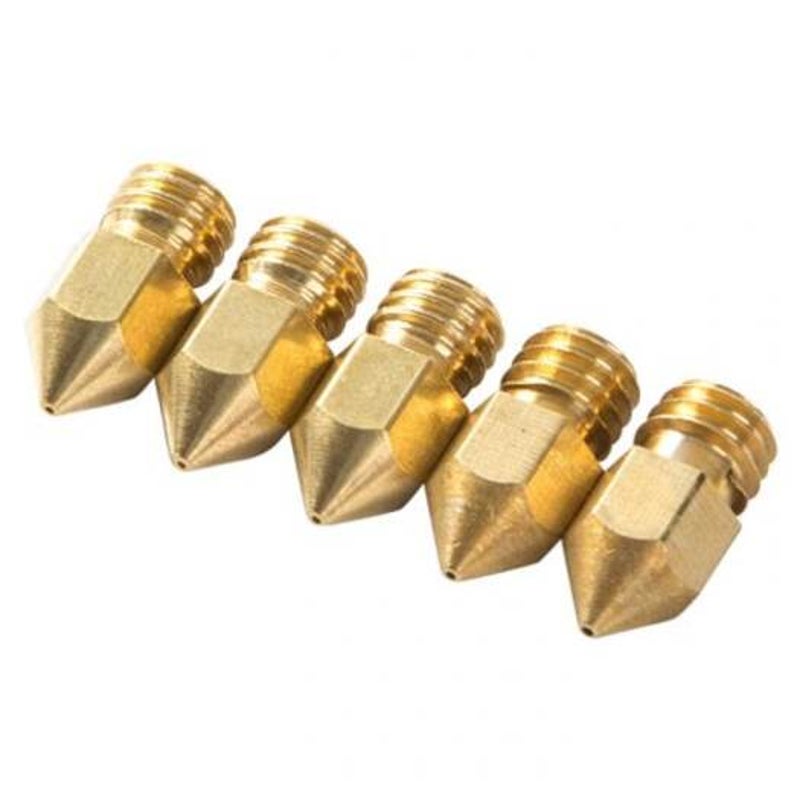 Creality 3D Printer Nozzle 5Pcs Sun Yellow 0.4Mm