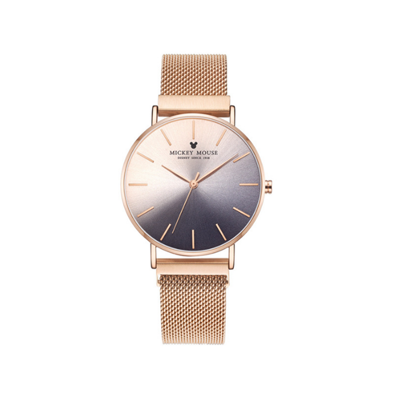 Veile Studios Creative Gradient Color Ladies Watch Magnetic Mesh With Fashion Trend Quartz For Women
