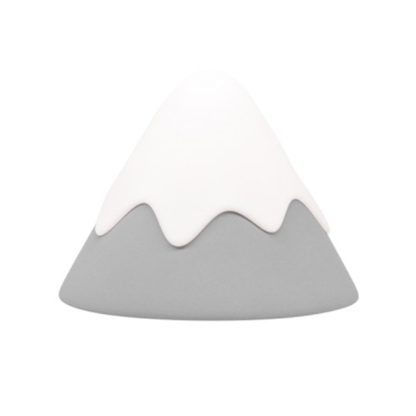 Creative Bedroom Bedside Snow Mountain Lamp Touch Led Charging Eye Protection Night Light