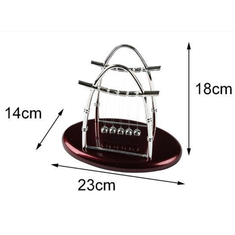Creative Crafts Oval Newton Pendulum Table Decoration Science And Education