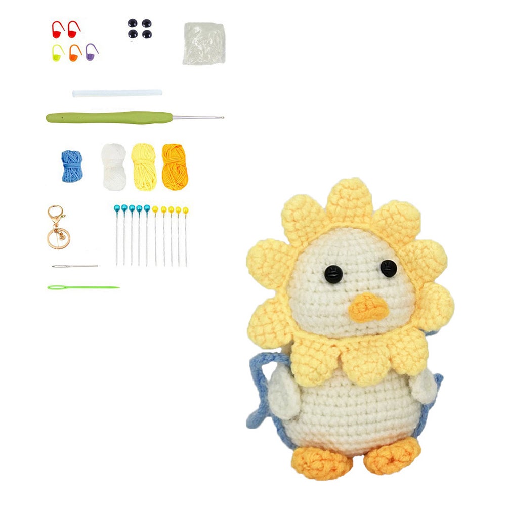 Crochet Kit For Beginners Adults Small Duck Knitting L