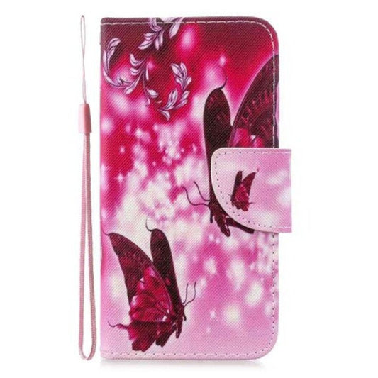 Cross Stitch Painting Pu Phone Case For Samsung Galaxy A80 / A90 Multi