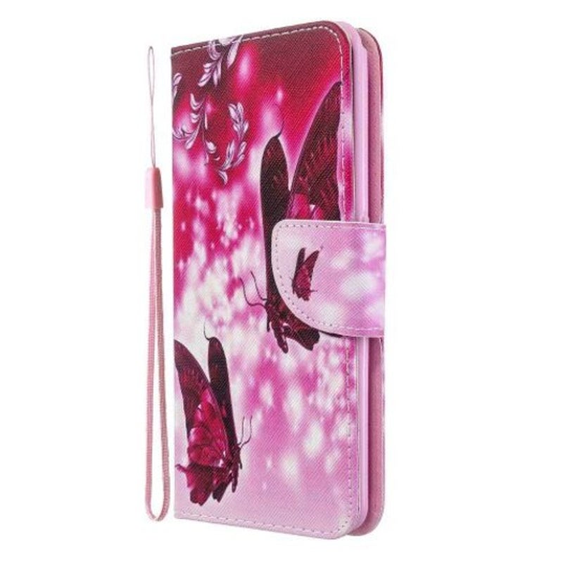 Cross Stitch Painting Pu Phone Case For Samsung Galaxy A80 / A90 Multi